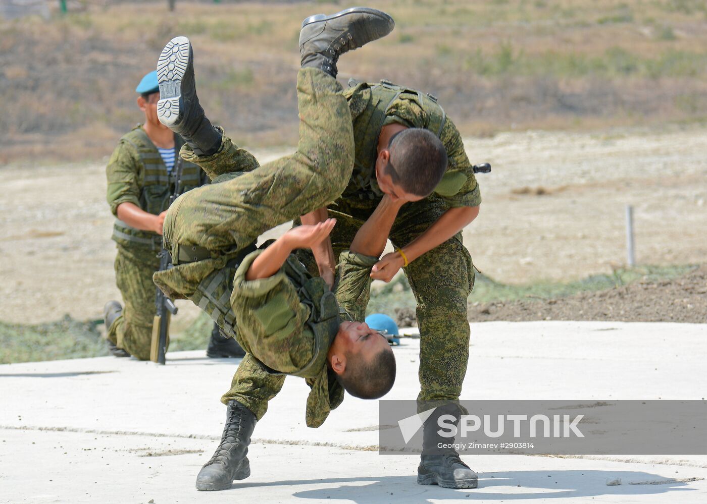 Airborne Platoon contest opens in Krasnodar Territory