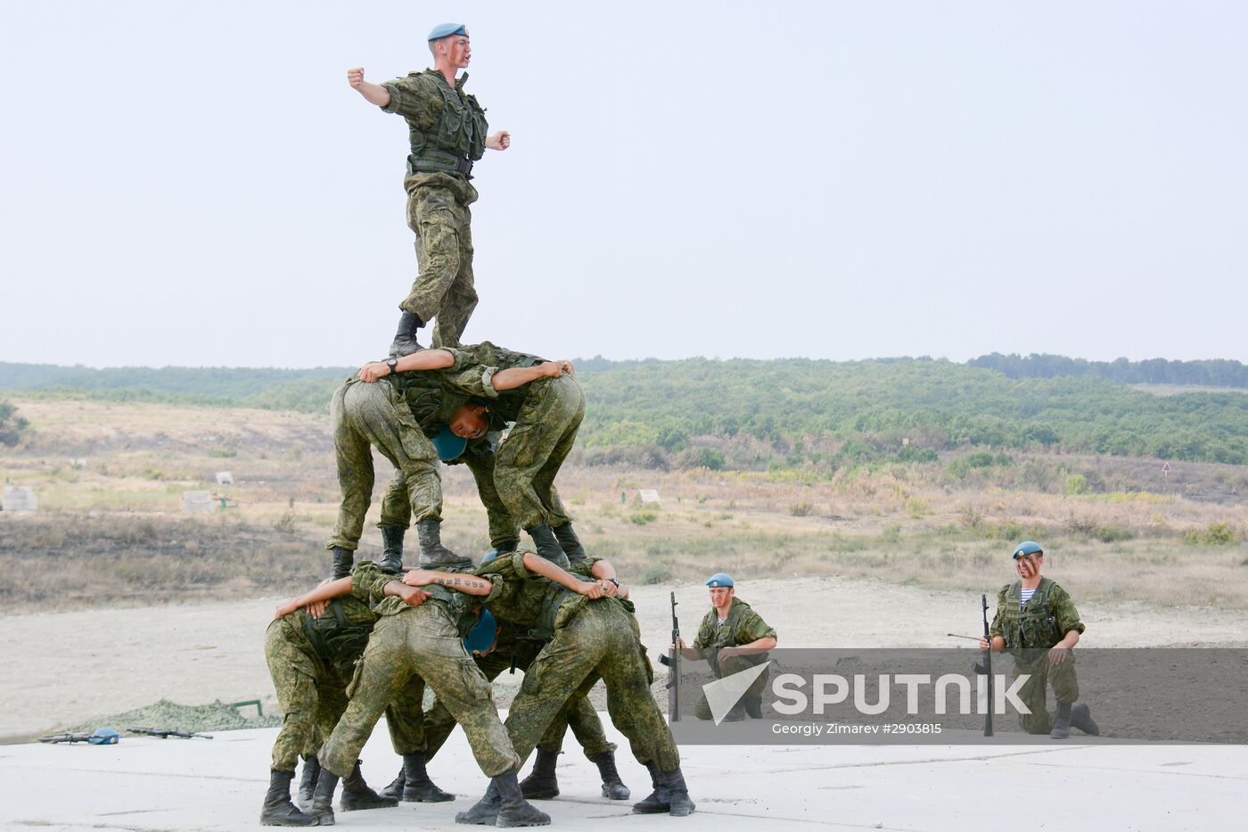 Airborne Platoon contest opens in Krasnodar Territory