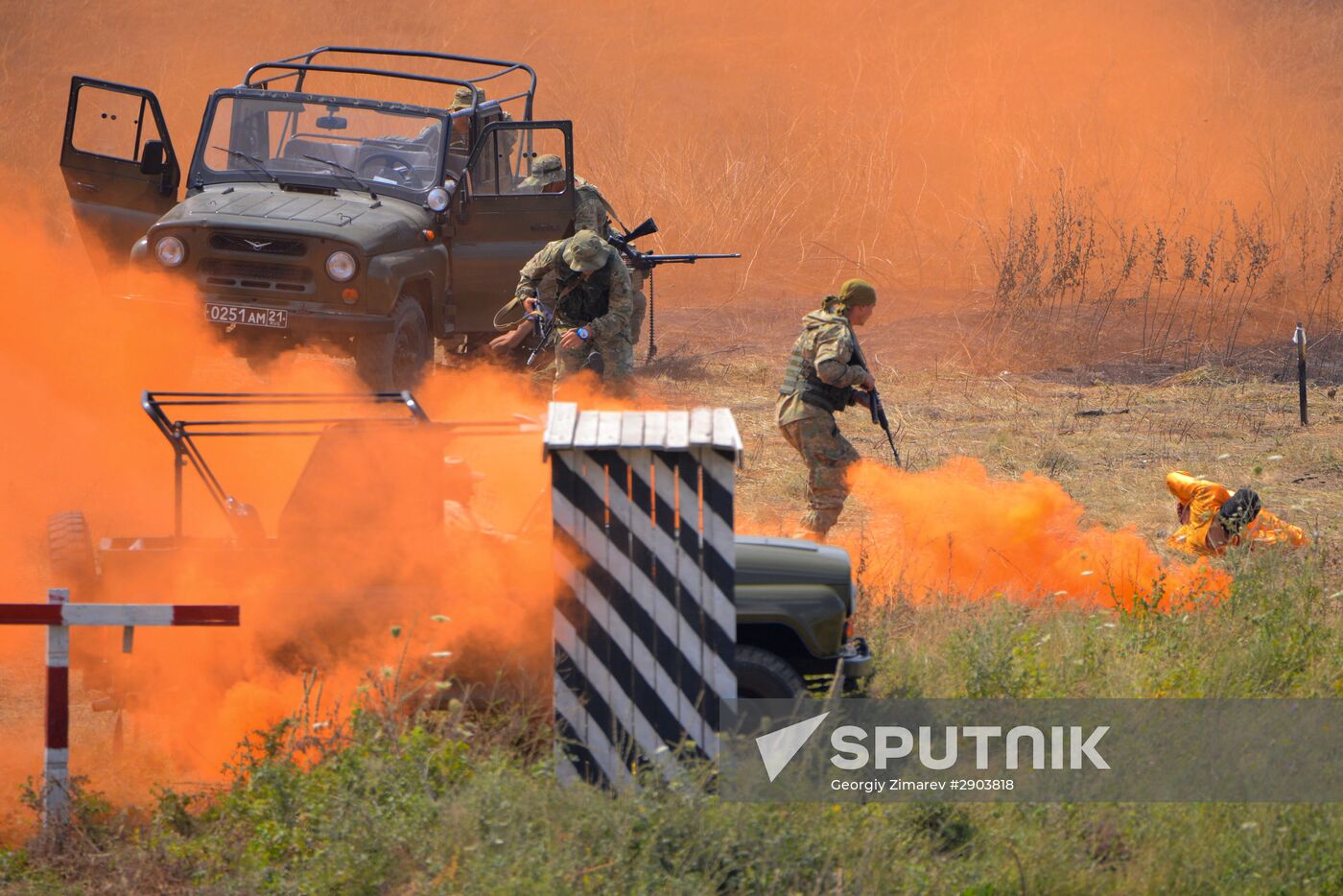 Airborne Platoon contest opens in Krasnodar Territory