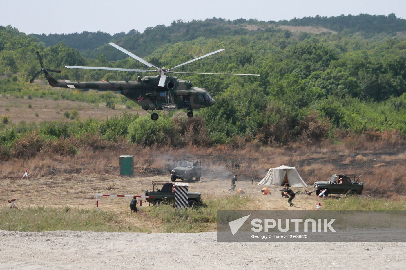 Airborne Platoon contest opens in Krasnodar Territory