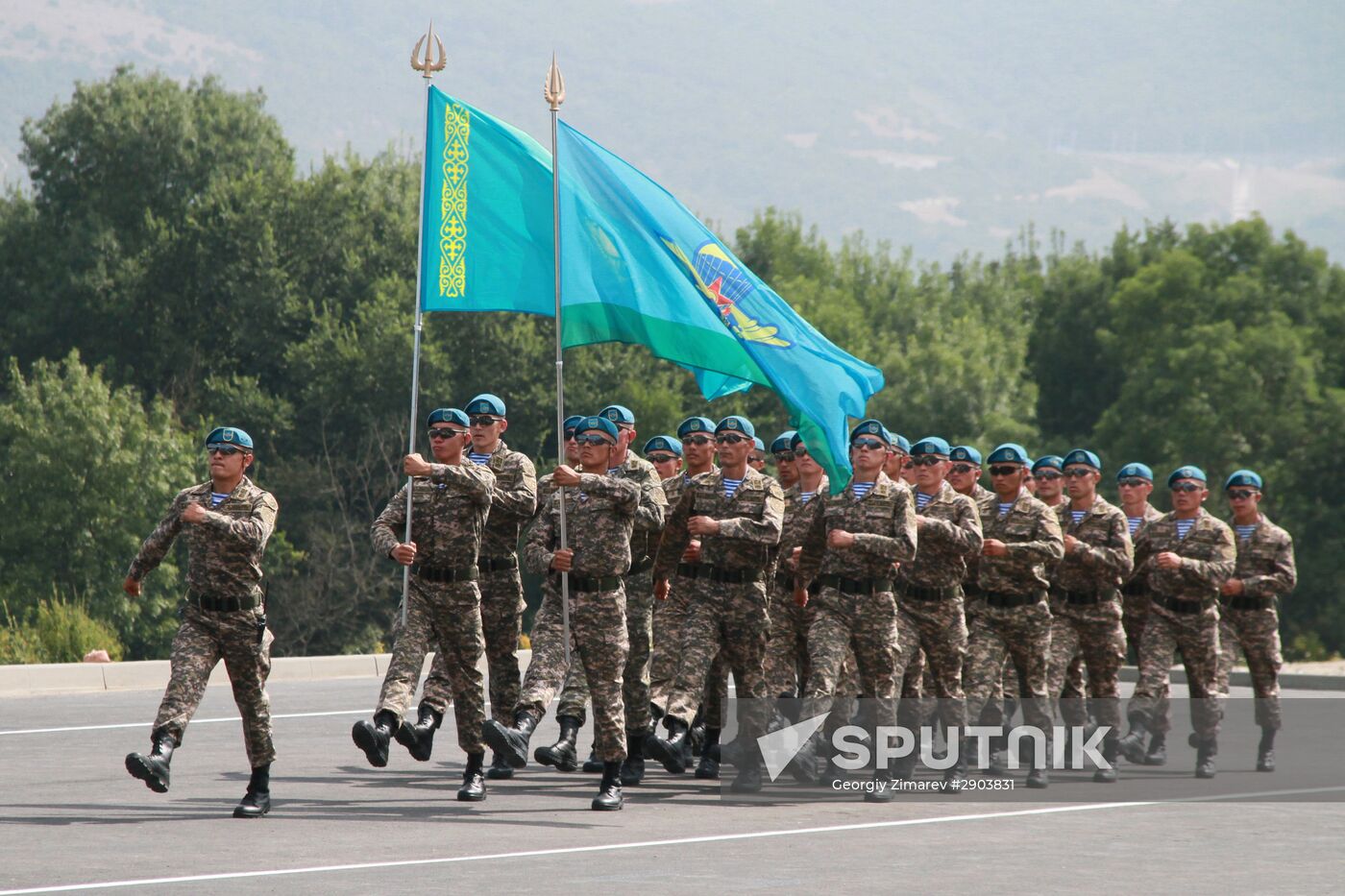 Airborne Platoon contest opens in Krasnodar Territory