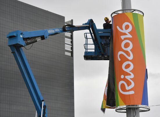 Preparations for 2016 Summer Olympics in Rio de Janeiro