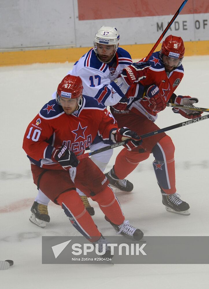 Sochi Hockey Open. SKA vs. CSKA