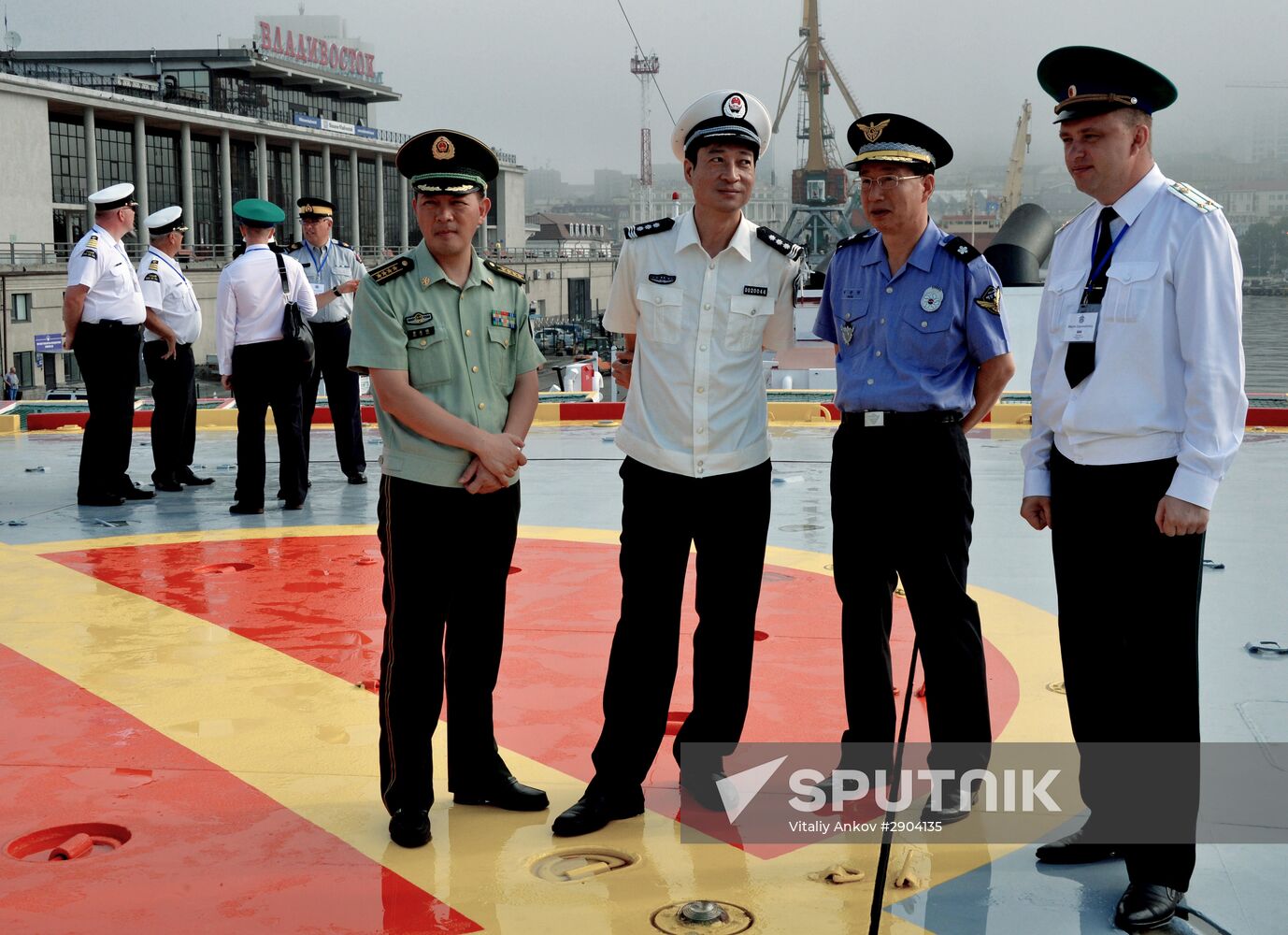 Coast guards hold Joint Strike international drill in Primorsky Territory
