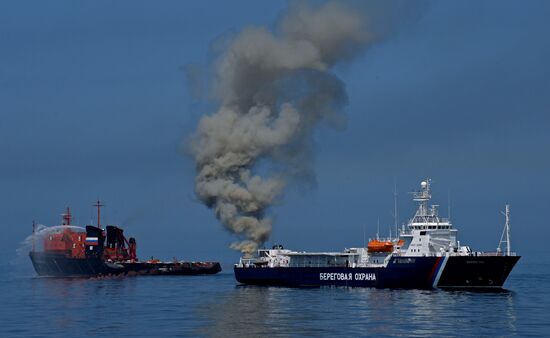 Coast guards hold Joint Strike international drill in Primorsky Territory