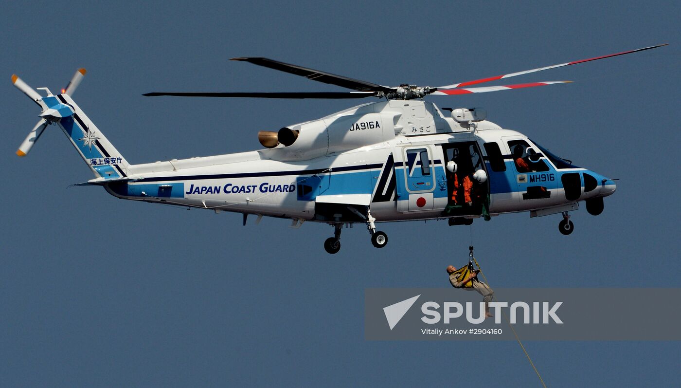 Coast guards hold Joint Strike international drill in Primorsky Territory