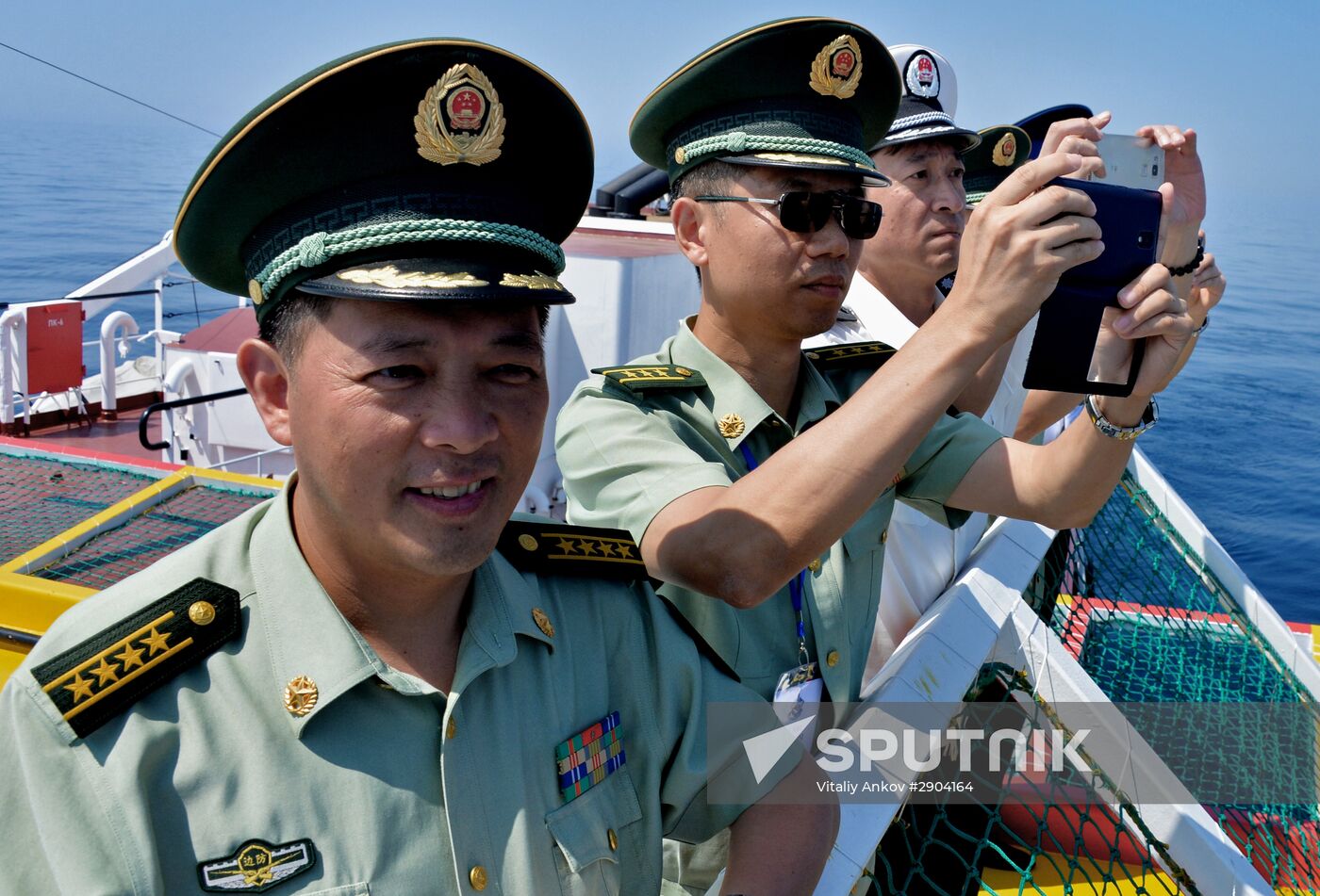 Coast guards hold Joint Strike international drill in Primorsky Territory