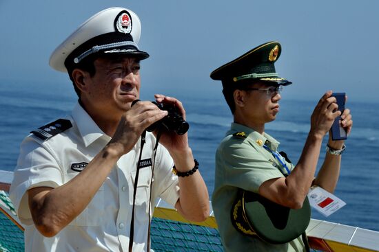 Coast guards hold Joint Strike international drill in Primorye Territory