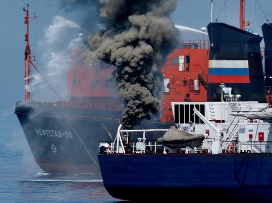Coast guards hold Joint Strike international drill in Primorye Territory