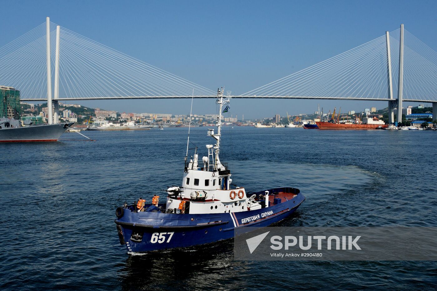 Coast guards hold Joint Strike international drill in Primorsky Territory