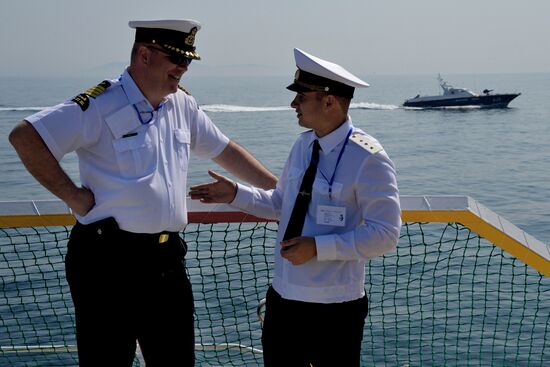 Coast guards hold Joint Strike international drill in Primorye Territory