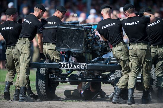 Rembat international contest in Omsk Region
