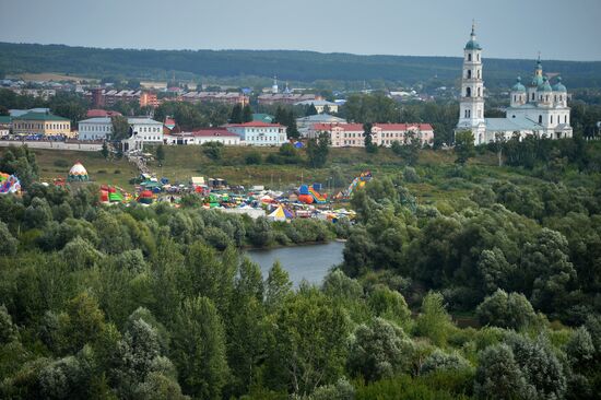 National Spasskaya fair and bell-ringing festival in Yelabuga