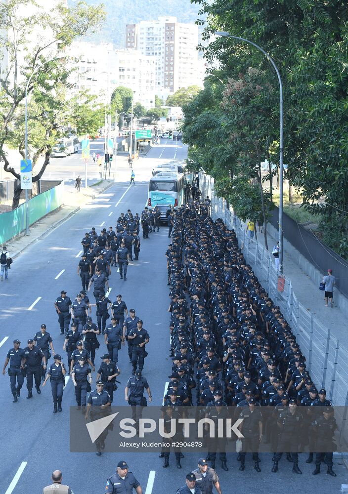 Opening ceremony of XXXI Summer Olympic Games in Rio de Janeiro