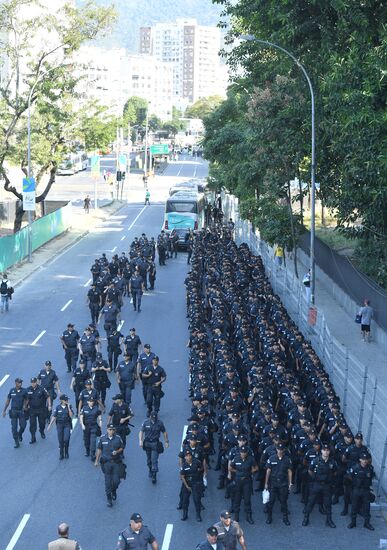 Opening ceremony of XXXI Summer Olympic Games in Rio de Janeiro