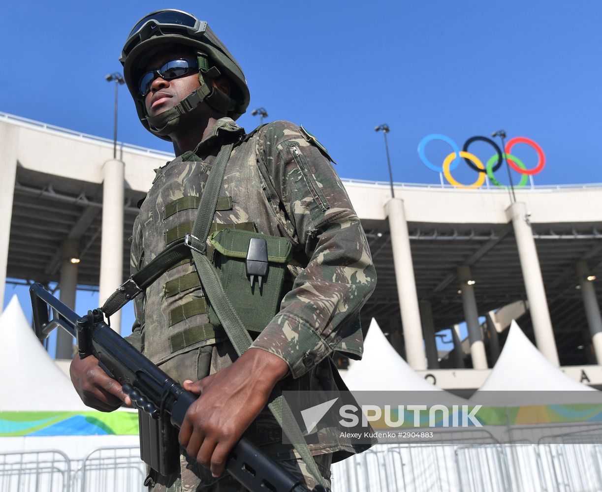 Opening ceremony of XXXI Summer Olympic Games in Rio de Janeiro