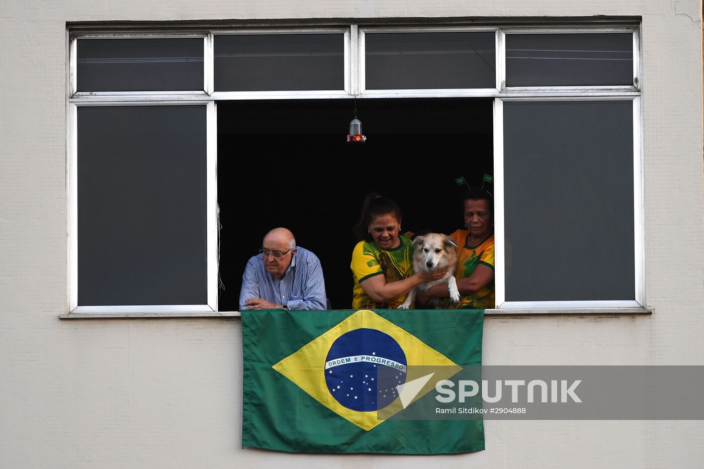 Opening ceremony of XXXI Summer Olympic Games in Rio de Janeiro