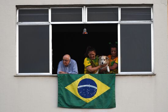 Opening ceremony of XXXI Summer Olympic Games in Rio de Janeiro