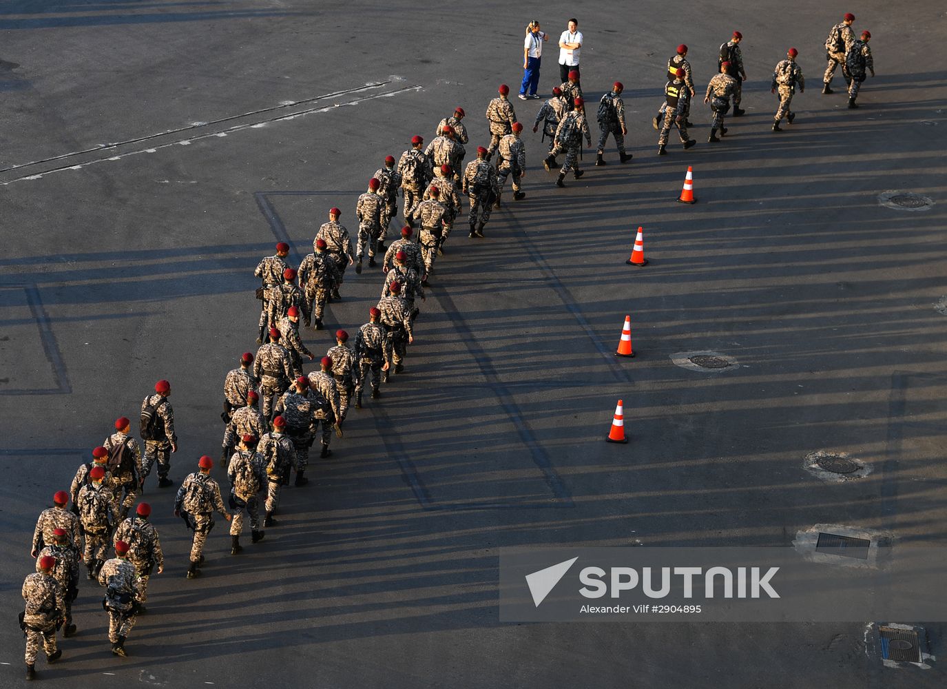 Opening ceremony of XXXI Summer Olympic Games in Rio de Janeiro