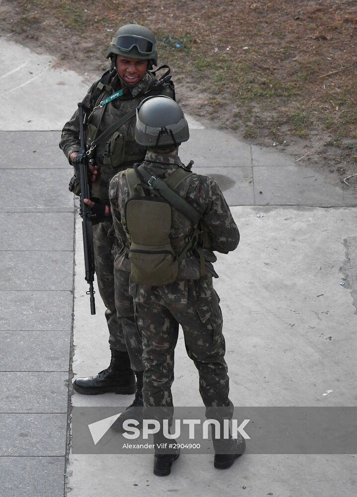 Opening ceremony of XXXI Summer Olympic Games in Rio de Janeiro