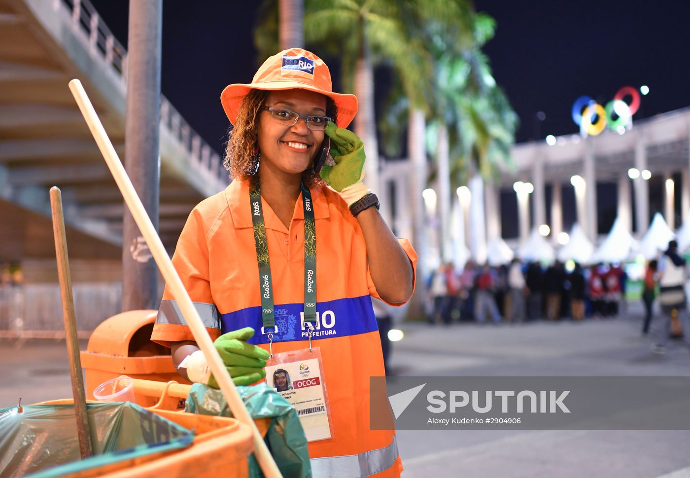 Opening ceremony of XXXI Summer Olympic Games in Rio de Janeiro