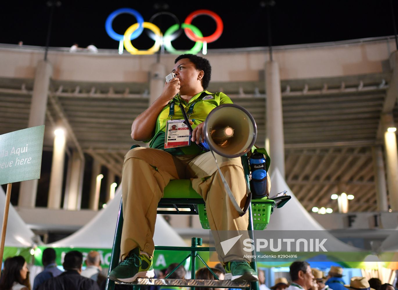 Opening ceremony of XXXI Summer Olympic Games in Rio de Janeiro