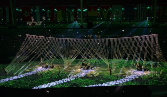 Opening ceremony of XXXI Summer Olympic Games in Rio de Janeiro