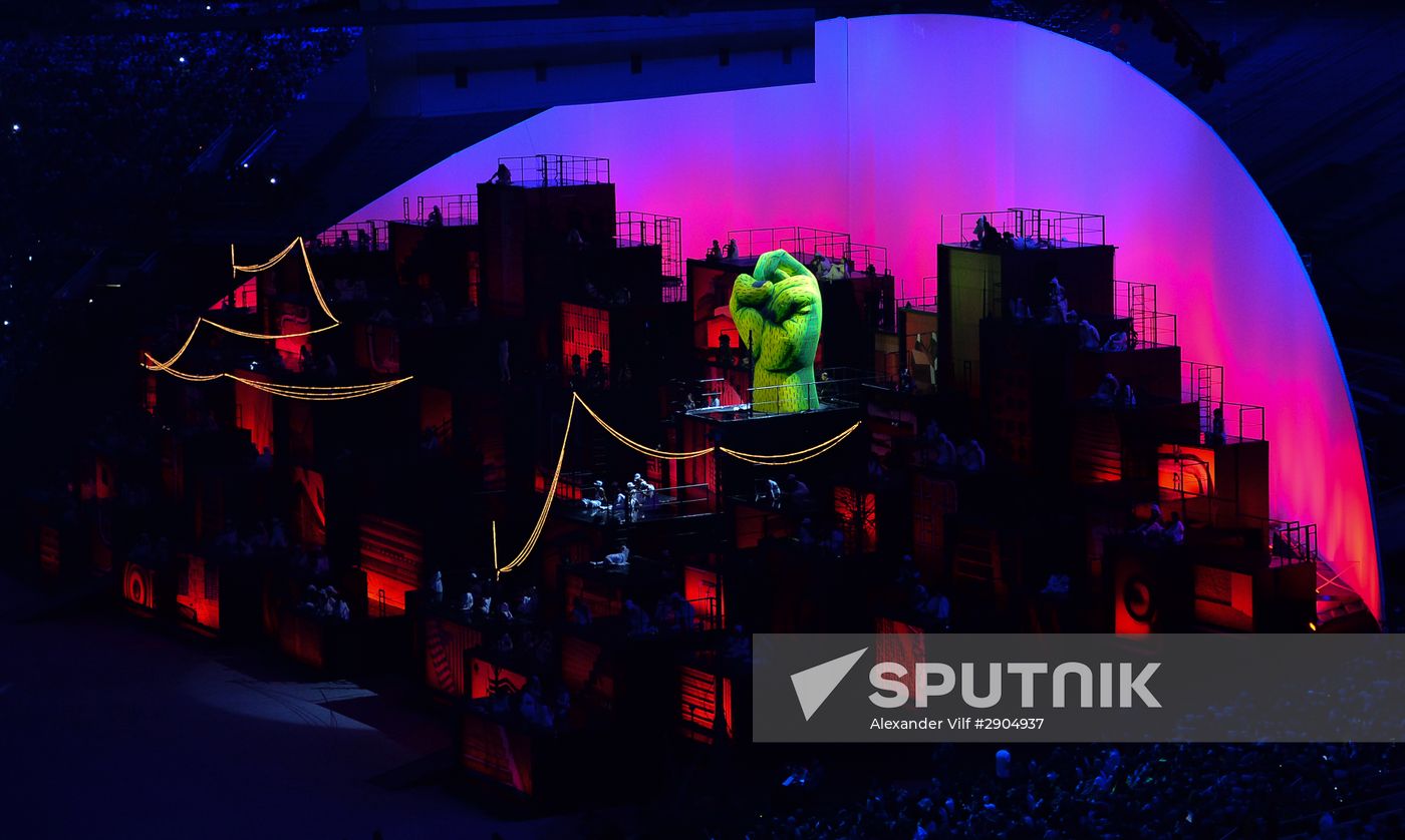 Opening ceremony of XXXI Summer Olympic Games in Rio de Janeiro