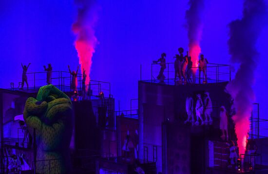 Opening ceremony of XXXI Summer Olympic Games in Rio de Janeiro