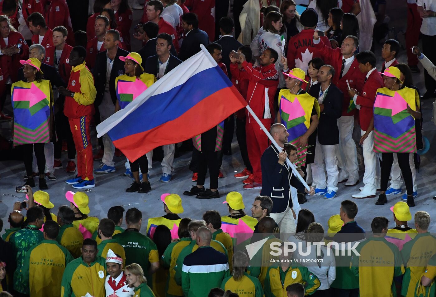 Opening ceremony of XXXI Summer Olympic Games in Rio de Janeiro