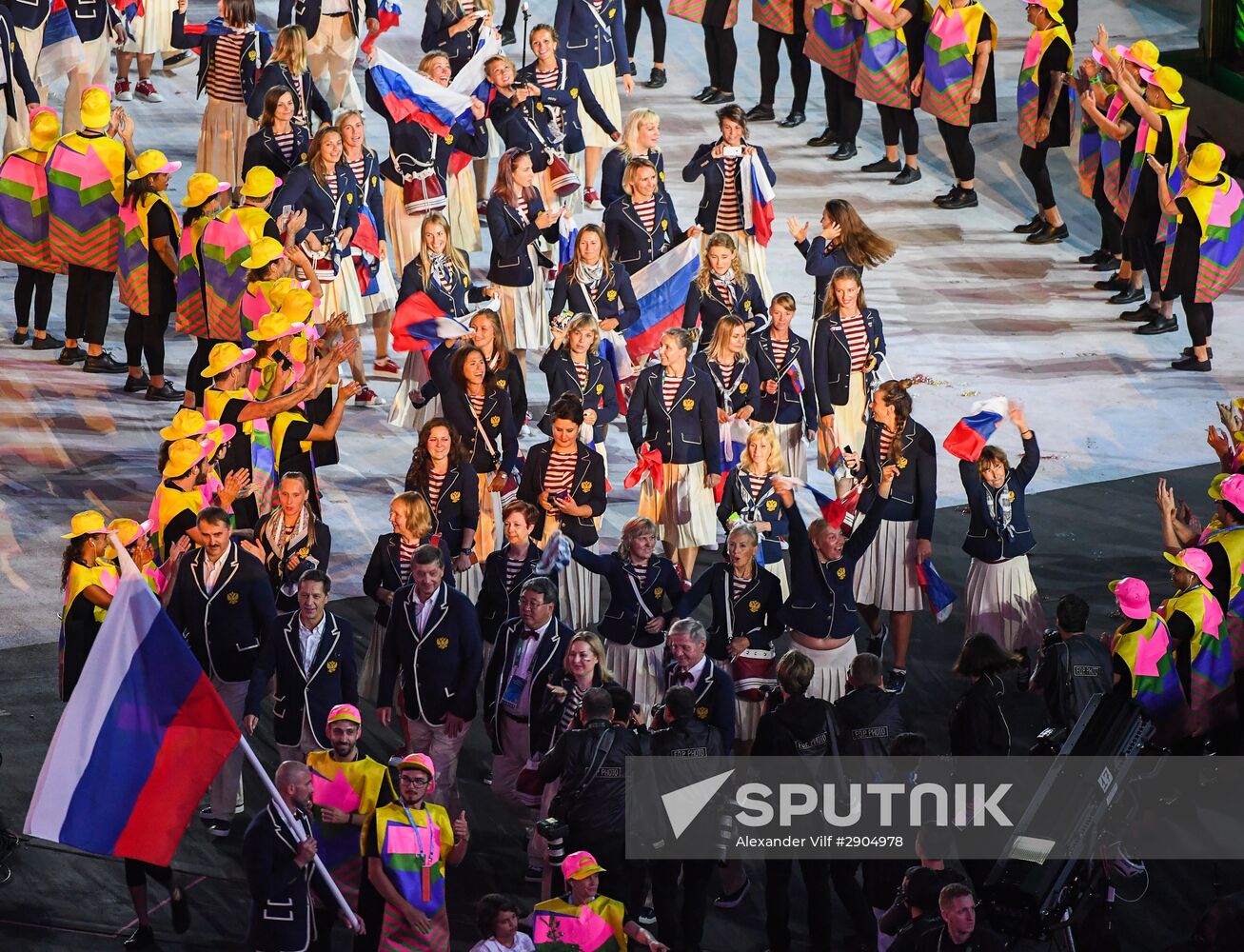 Opening ceremony of XXXI Summer Olympic Games in Rio de Janeiro