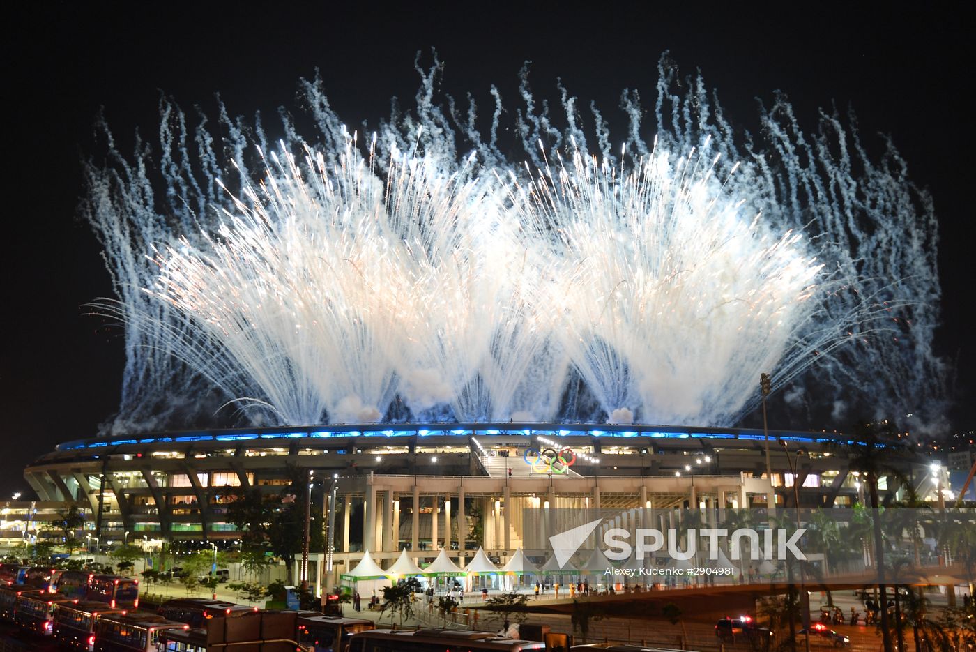 Opening ceremony of XXXI Summer Olympic Games in Rio de Janeiro