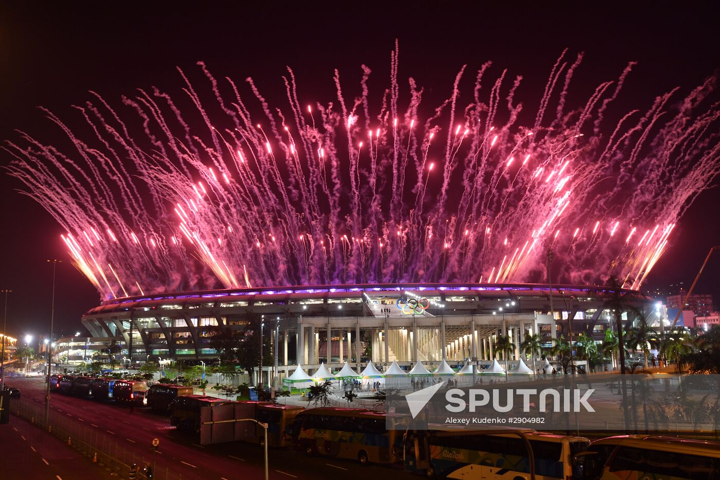 Opening ceremony of XXXI Summer Olympic Games in Rio de Janeiro