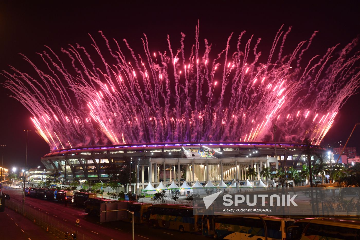 Opening ceremony of XXXI Summer Olympic Games in Rio de Janeiro