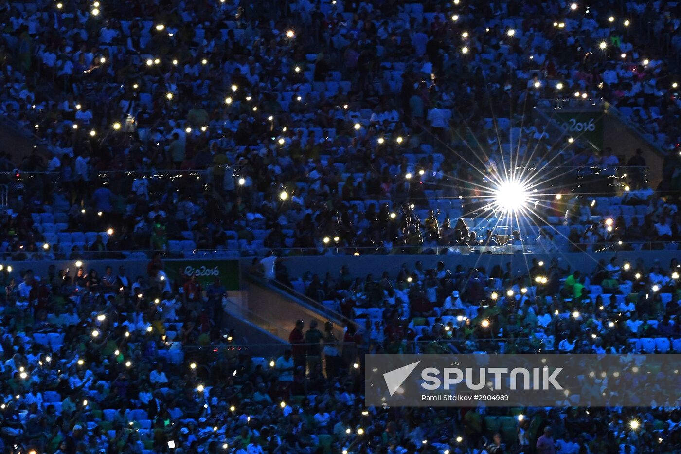 Opening ceremony of XXXI Summer Olympic Games in Rio de Janeiro