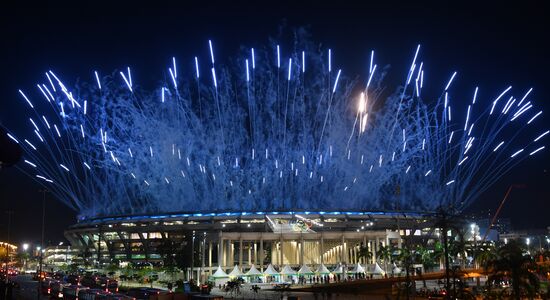 Opening ceremony of XXXI Summer Olympic Games in Rio de Janeiro