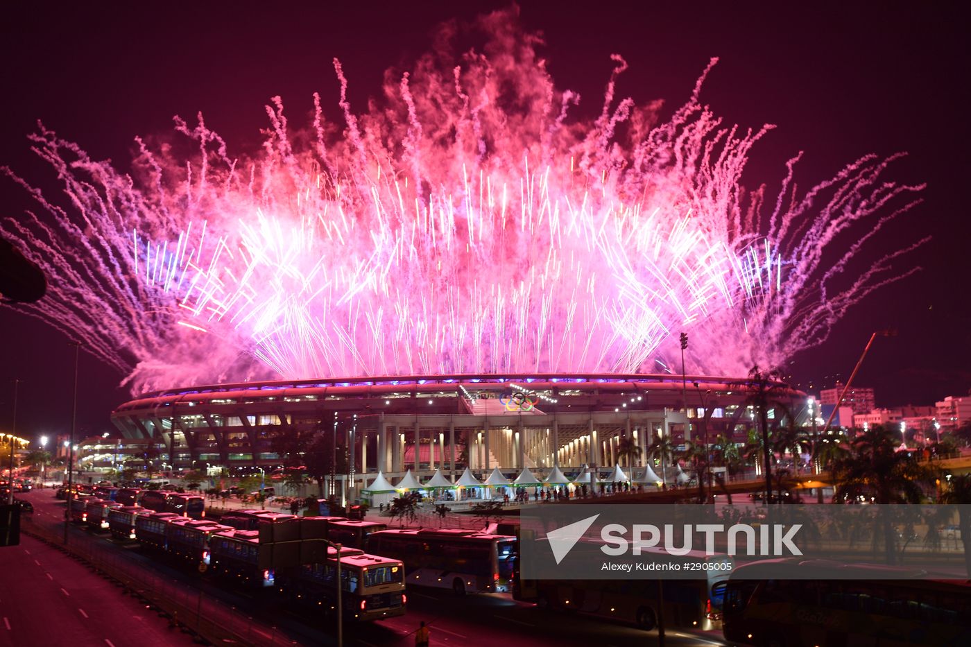 Opening ceremony of XXXI Summer Olympic Games in Rio de Janeiro