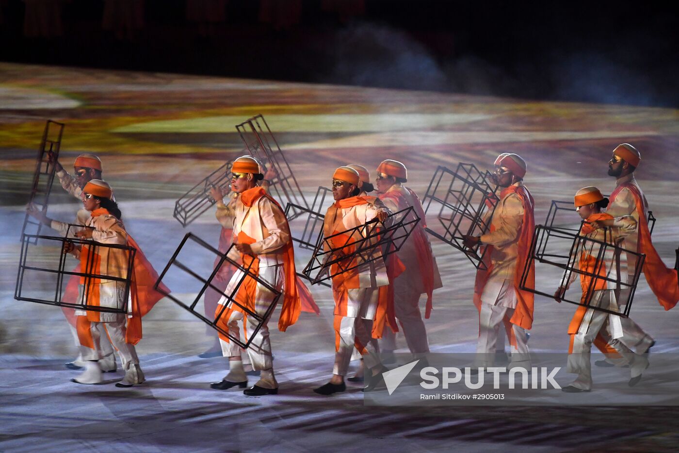 Opening ceremony of XXXI Summer Olympic Games in Rio de Janeiro