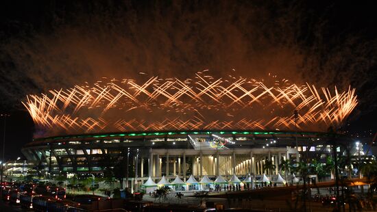 Opening ceremony of XXXI Summer Olympic Games in Rio de Janeiro