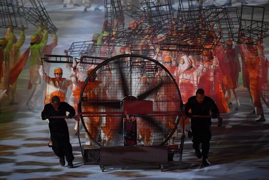 Opening ceremony of XXXI Summer Olympic Games in Rio de Janeiro