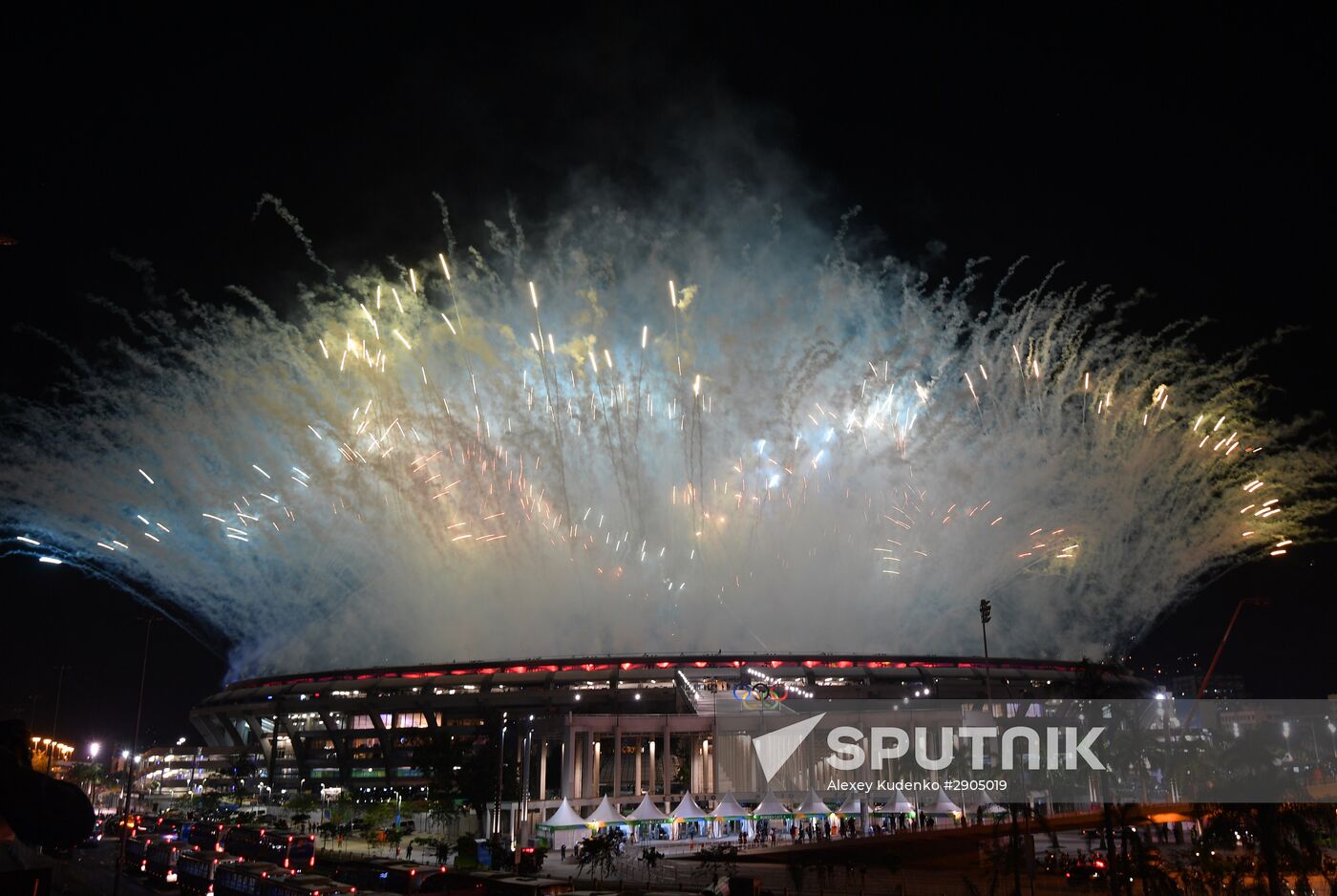Opening ceremony of XXXI Summer Olympic Games in Rio de Janeiro