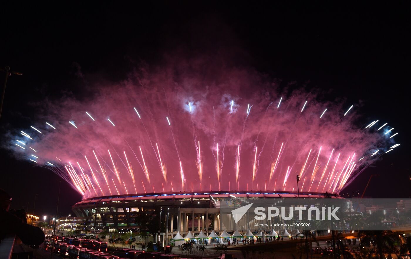 Opening ceremony of XXXI Summer Olympic Games in Rio de Janeiro