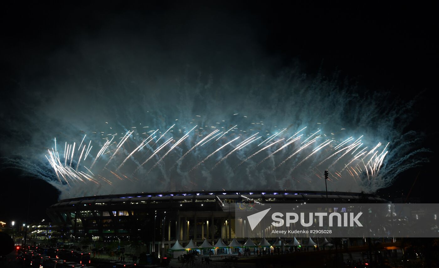 Opening ceremony of XXXI Summer Olympic Games in Rio de Janeiro