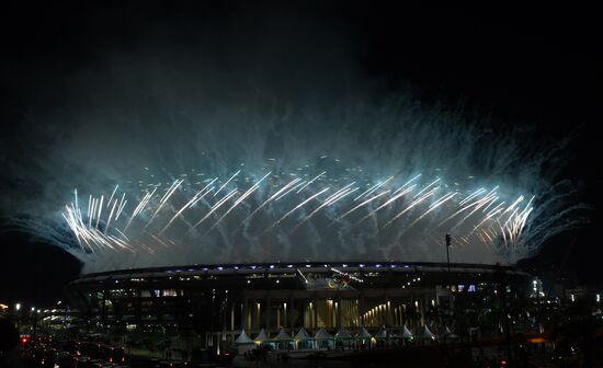Opening ceremony of XXXI Summer Olympic Games in Rio de Janeiro