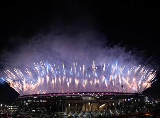 Opening ceremony of XXXI Summer Olympic Games in Rio de Janeiro