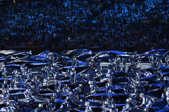 Opening ceremony of XXXI Summer Olympic Games in Rio de Janeiro