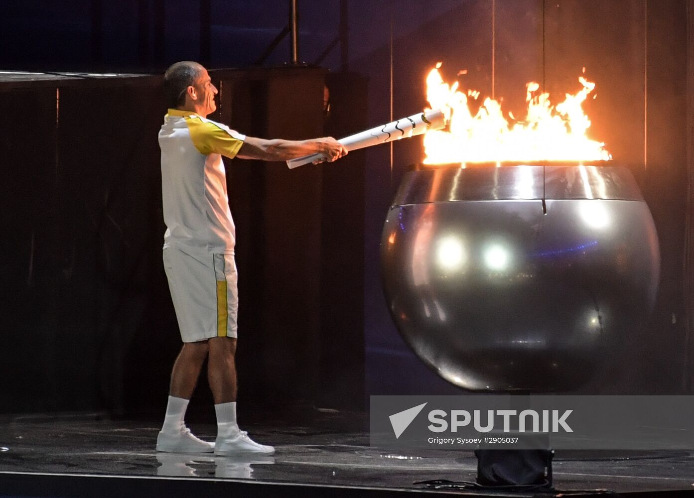 Opening ceremony of XXXI Summer Olympic Games in Rio de Janeiro