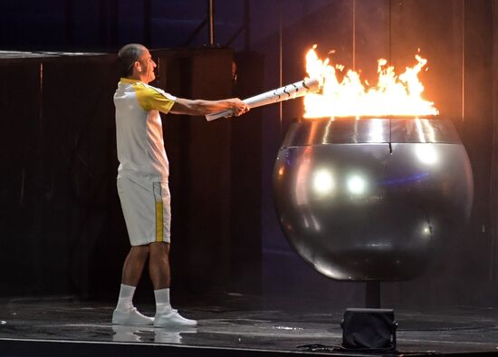 Opening ceremony of XXXI Summer Olympic Games in Rio de Janeiro