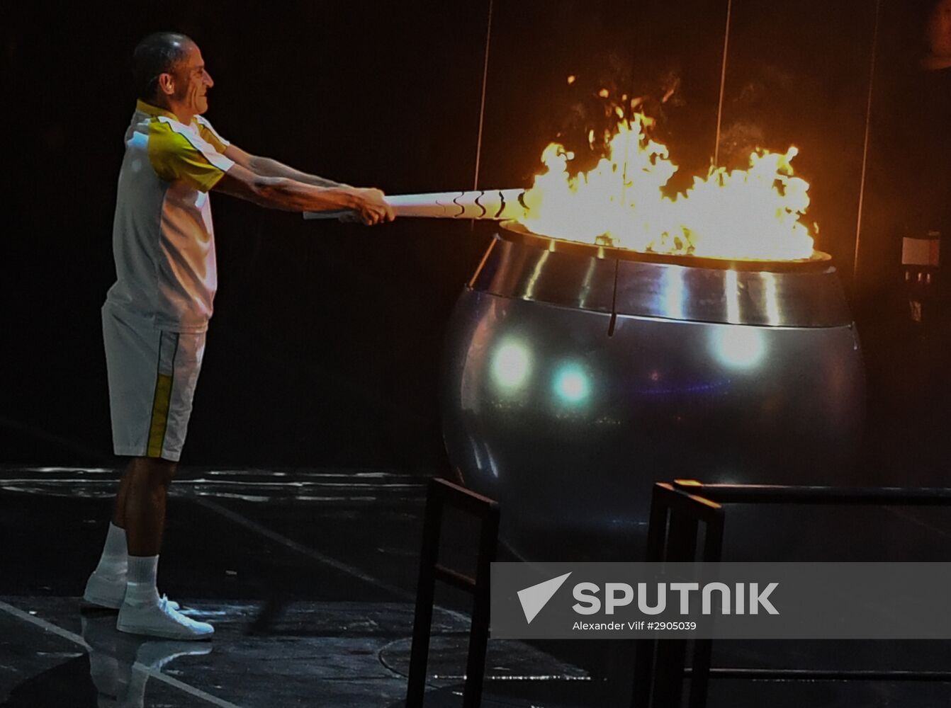 Opening ceremony of XXXI Summer Olympic Games in Rio de Janeiro