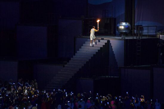 Opening ceremony of XXXI Summer Olympic Games in Rio de Janeiro